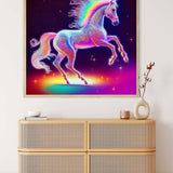 Unicorn Love Colorful — AB Diamond Painting Kit, product view 3