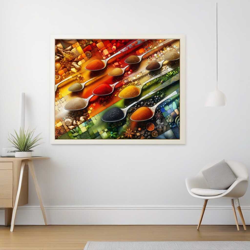 A Rainbow of Spices — Diamond Painting Kit, product view 2
