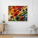 A Rainbow of Spices — Diamond Painting Kit, product view 2