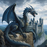 Wings of the night — Diamond Painting Kit design
