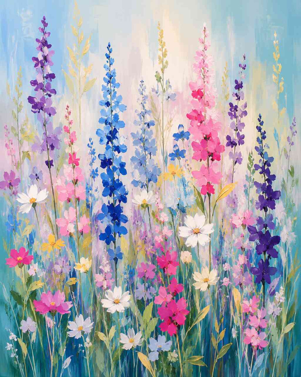 Colors of Spring Joy — Diamond Painting Kit design