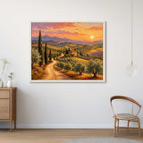 Tuscany in Golden Light — Diamond Painting Kit, product view 2