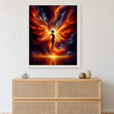 Phoenix, woman — Diamond Painting Kit, product view 2