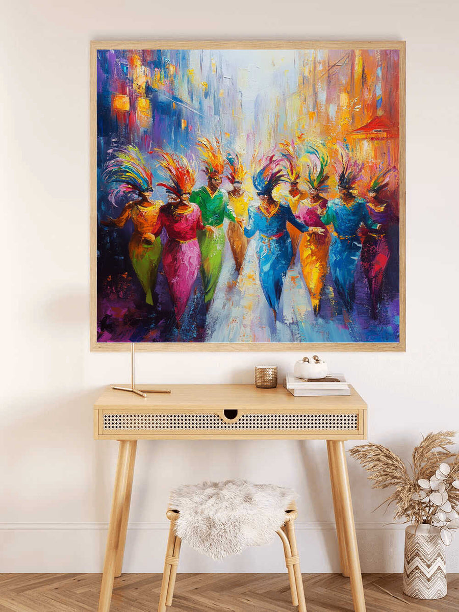 Carnival Dance — Diamond Painting Kit, product view 2