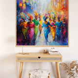 Carnival Dance — Diamond Painting Kit, product view 2