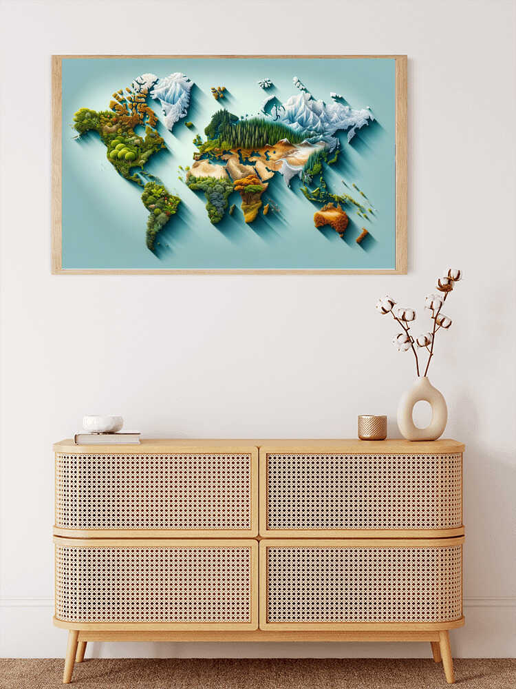 Awakening of Nature — Diamond Painting Kit, product view 2