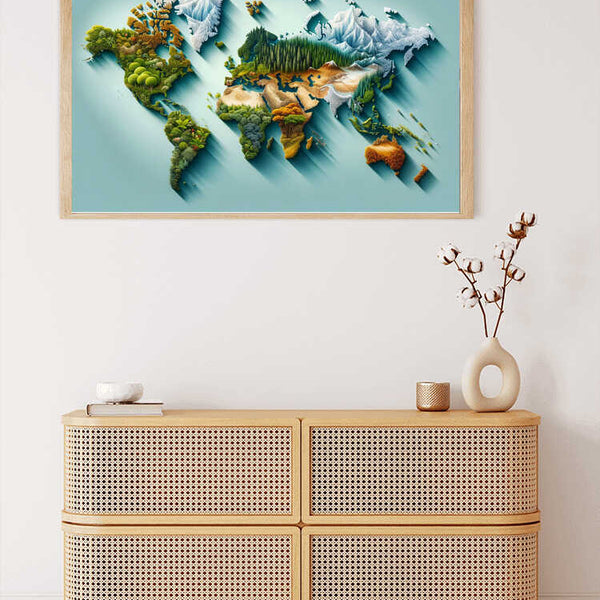 Awakening of Nature — Diamond Painting Kit, product view 2