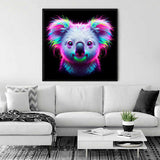 The Koala's Colorful Dream — Diamond Painting Kit, product view 2
