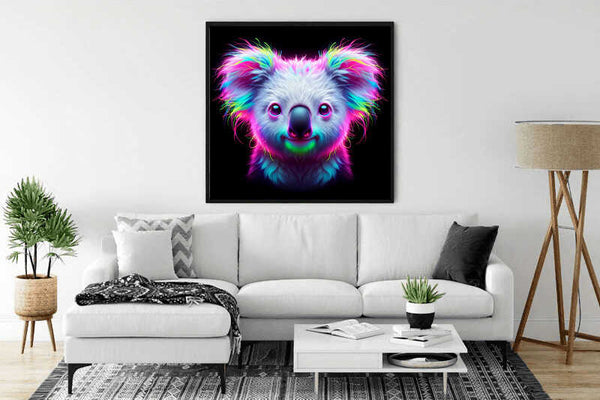 The Koala's Colorful Dream — Diamond Painting Kit, product view 2