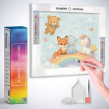 Rainbow Dream Friends — Diamond Painting Kit, product view 3