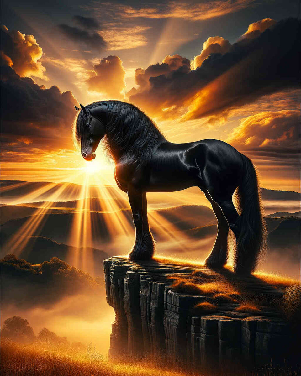 Magnificent stallion — Diamond Painting Kit design