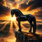 Magnificent stallion — Diamond Painting Kit design
