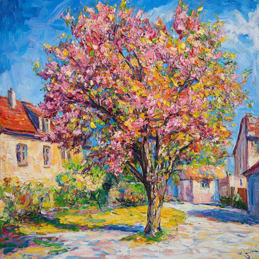 Spring in Full Color — Diamond Painting Kit design