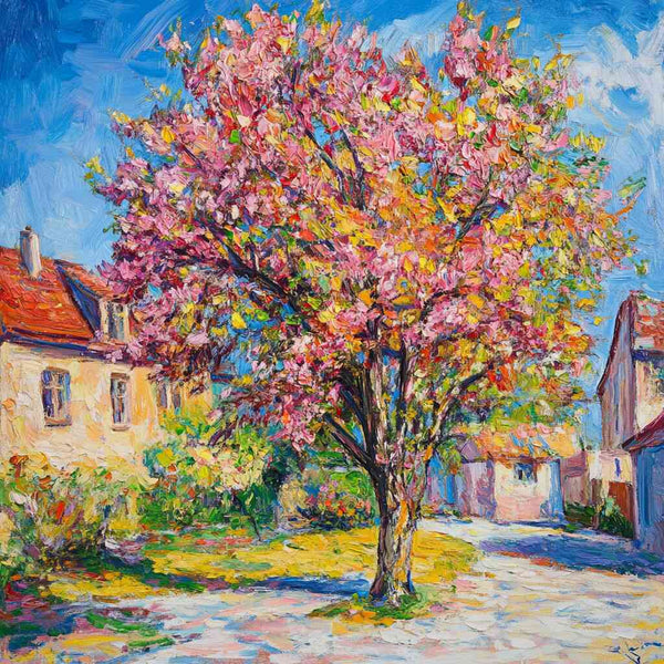 Spring in Full Color — Diamond Painting Kit design