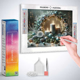 Advent circle — Diamond Painting Kit, product view 3