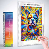 Small pair of tits — Diamond Painting Kit, product view 3