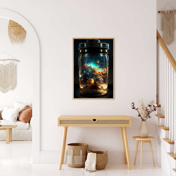 Space in a glass — AB Diamond Painting Kit, product view 3