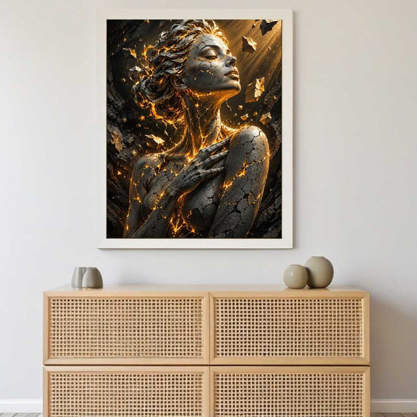 Goddess of Awakening — Diamond Painting Kit, product view 2