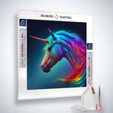Magnificent Unicorn — AB Diamond Painting Kit, product view 2