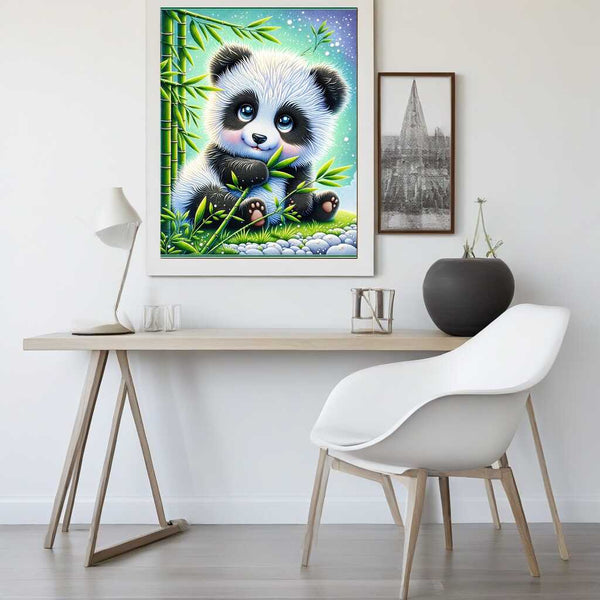Little Panda — Diamond Painting Kit, product view 2