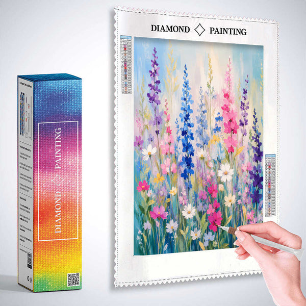 Colors of Spring Joy — Diamond Painting Kit, product view 3