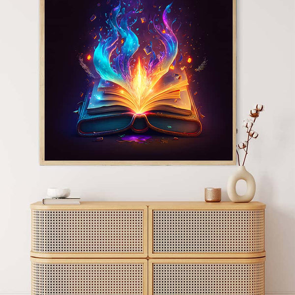 Mysterious Book — Diamond Painting Kit, product view 3