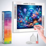 Mysterious deep sea — Diamond Painting Kit, product view 3
