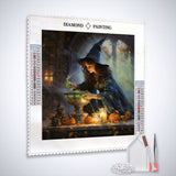 Halloween magic brews — Diamond Painting Kit, product view 2