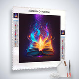 Mysterious Book — Diamond Painting Kit, product view 2