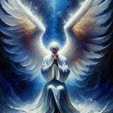 Praying Angel — Diamond Painting Kit design