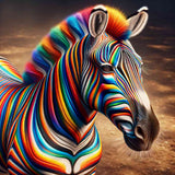 Color magic of the wilderness — Diamond Painting Kit design