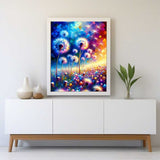 Dandelion meadow — Diamond Painting Kit, product view 2