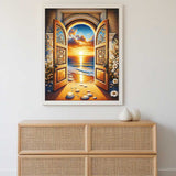 Door to the beach — Diamond Painting Kit, product view 2