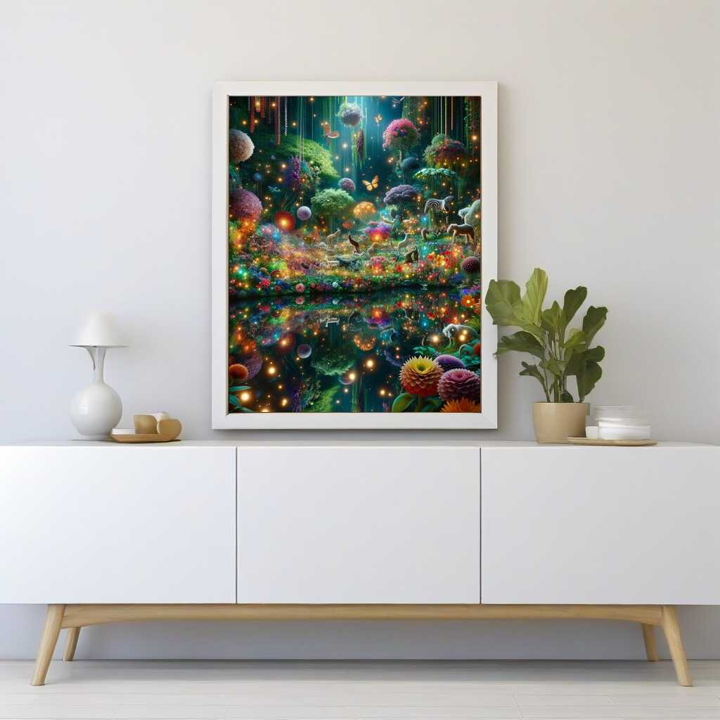 Enchanted Forest of Dreams — Diamond Painting Kit, product view 2