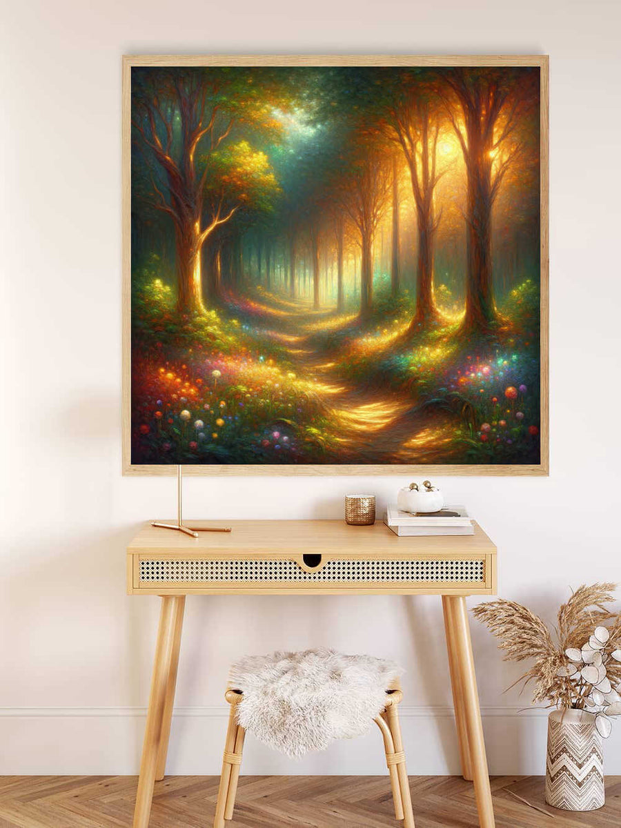 Forest glow — AB Diamond Painting Kit, product view 2