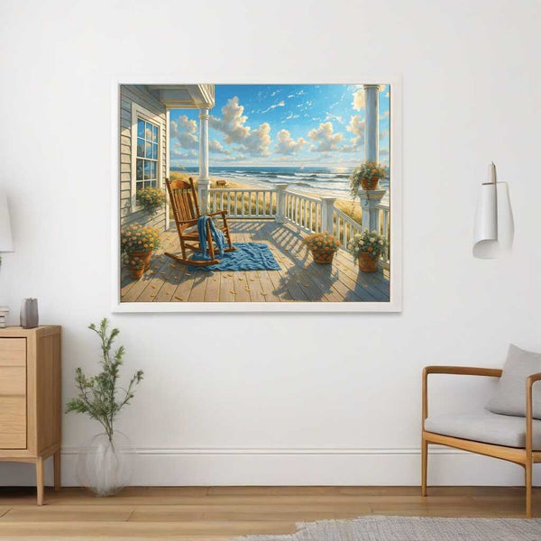 Gentle Whispers of the Sea — Diamond Painting Kit, product view 2