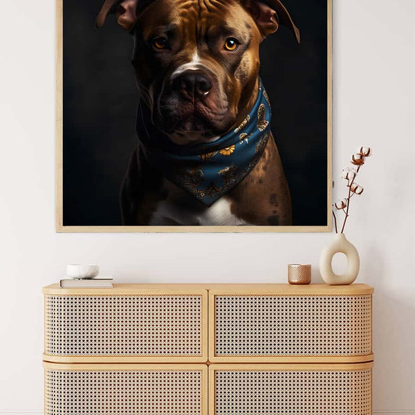 Hard dog — Diamond Painting Kit, product view 3