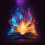 Mysterious Book — Diamond Painting Kit design