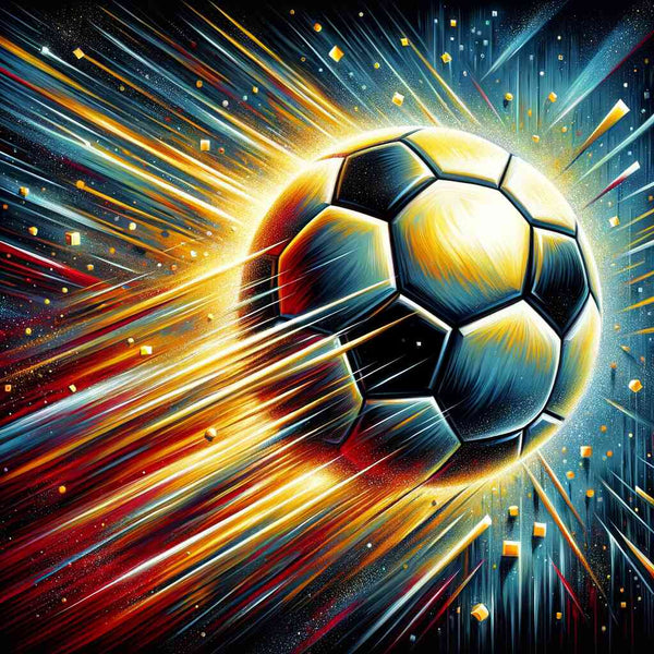 Soccer game — Diamond Painting Kit design