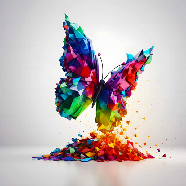 Butterfly Future — Diamond Painting Kit design