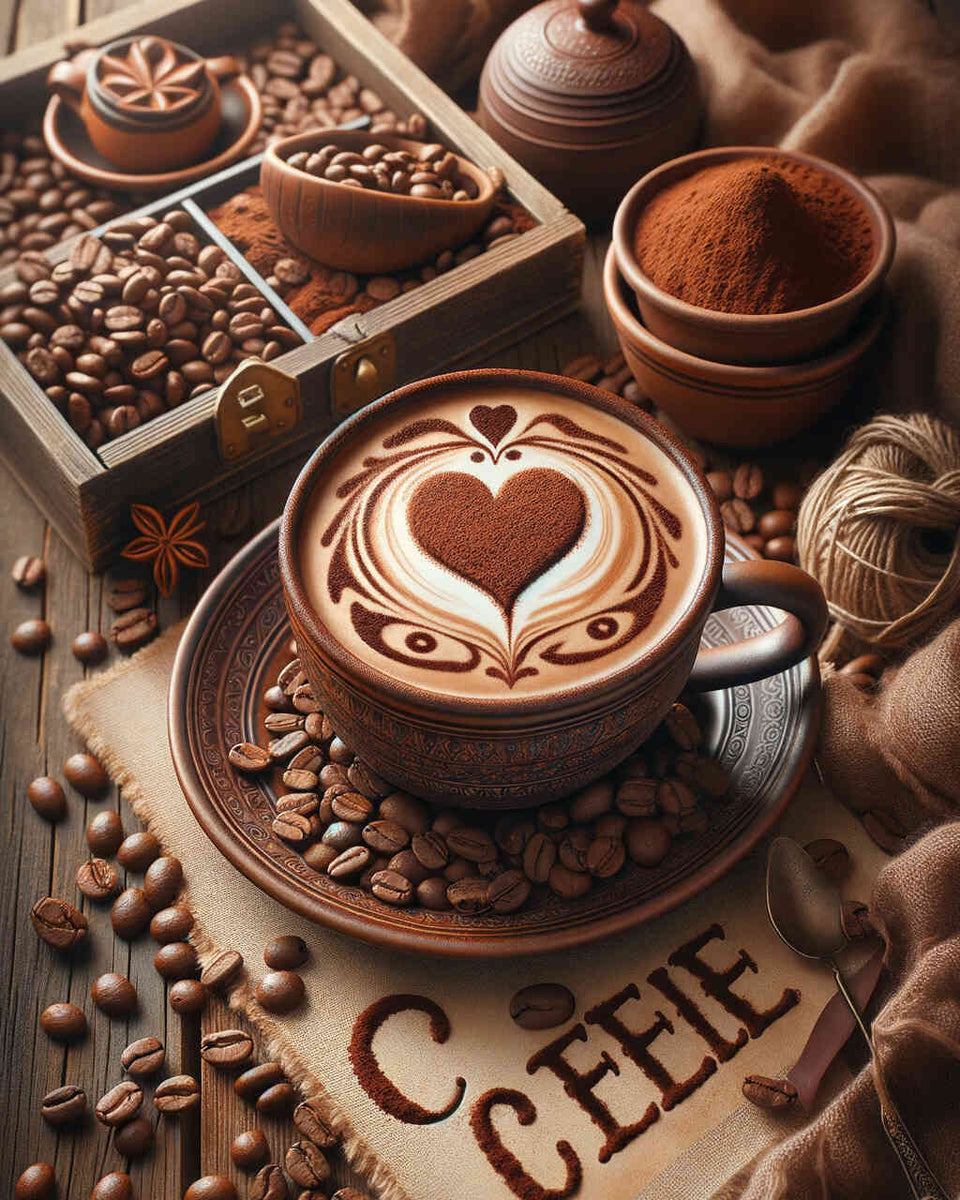 Coffee — Diamond Painting Kit design