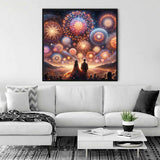 Fireworks of emotions (DP-7320) — Diamond Painting Kit, product view 2