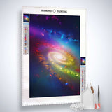 Space Spinning Top — Diamond Painting Kit, product view 2