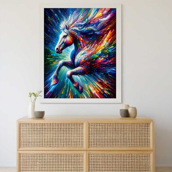 Horse Color Flash — Diamond Painting Kit, product view 2
