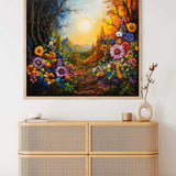 Flowers at the Forest's Edge — Diamond Painting Kit, product view 2