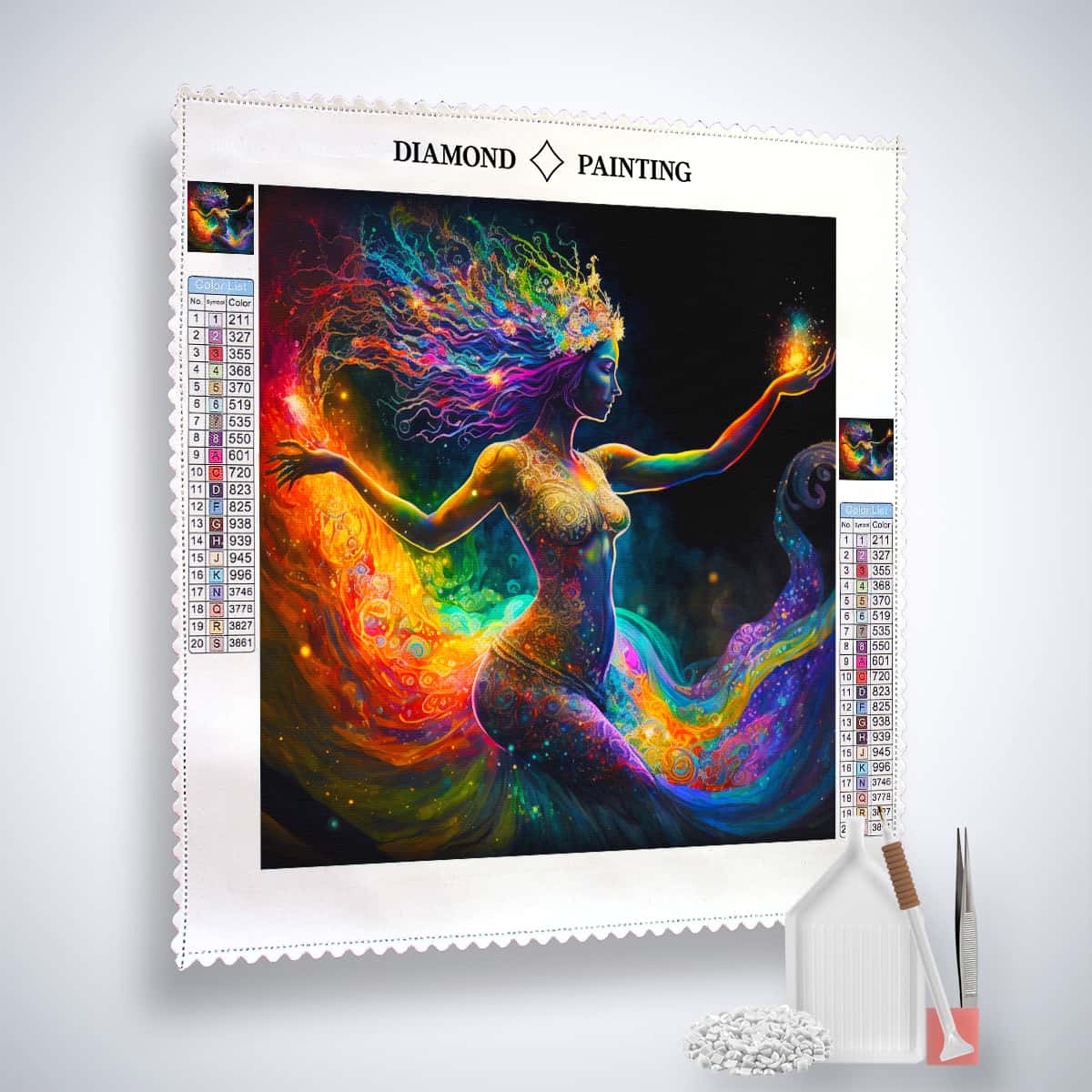 Universe Woman — Diamond Painting Kit, product view 2