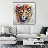 King of the animals (DP-2658) — Diamond Painting Kit, product view 3