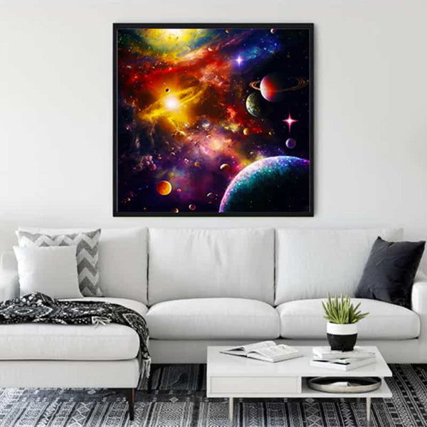 Space Nebula — Diamond Painting Kit, product view 3