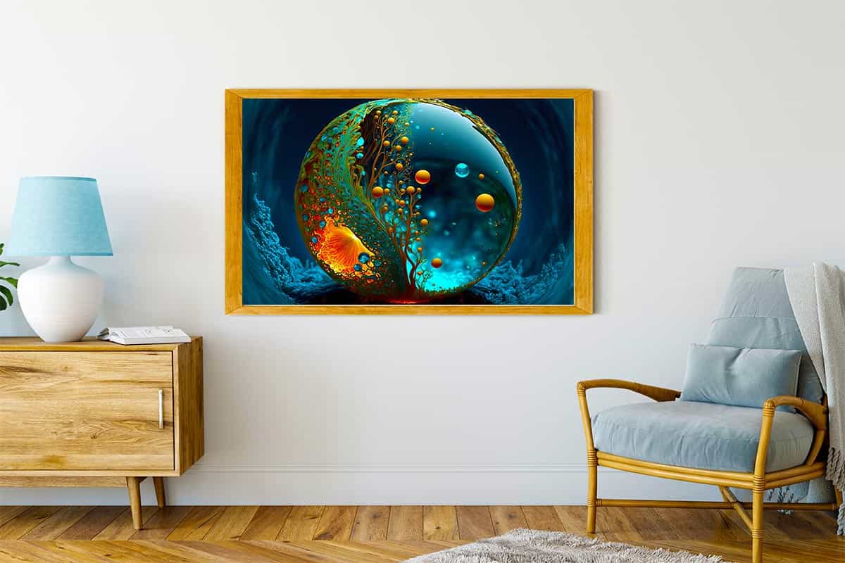Drops World — Diamond Painting Kit, product view 4