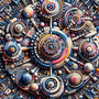 Cosmic Kaleidoscope — Diamond Painting Kit design
